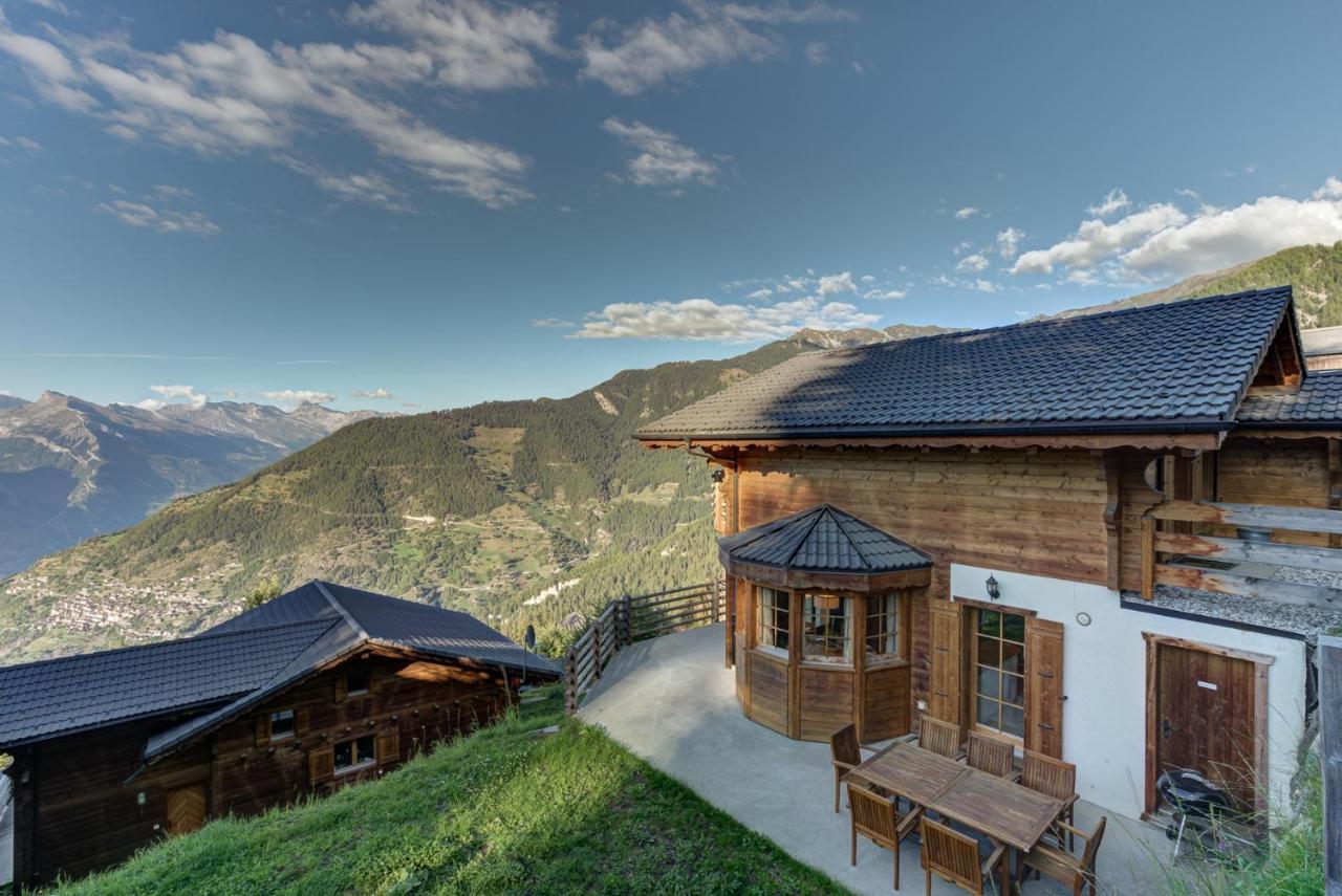 Chalet Aurelia Villa La Tzoumaz Dış mekan fotoğraf