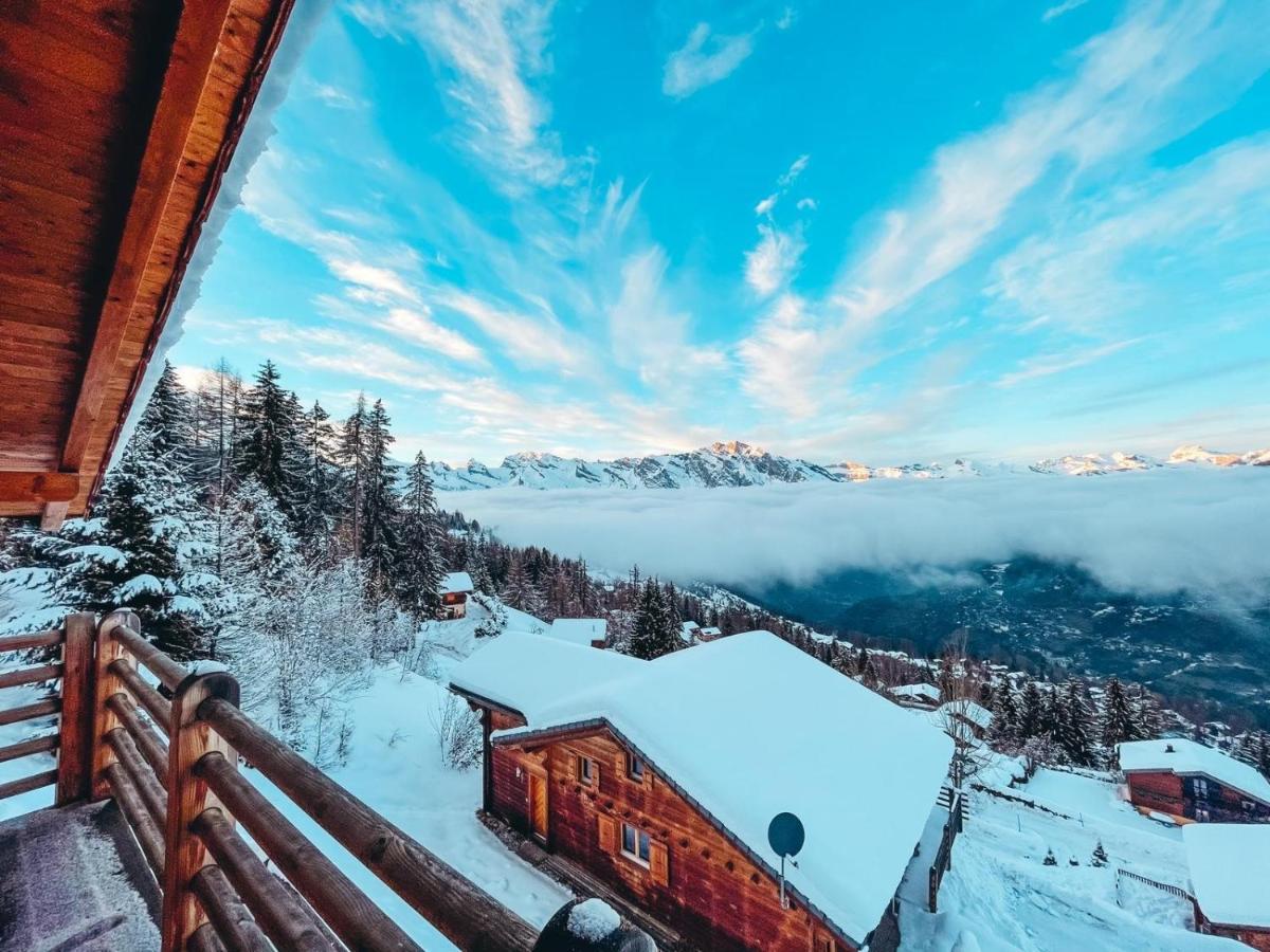 Chalet Aurelia Villa La Tzoumaz Dış mekan fotoğraf